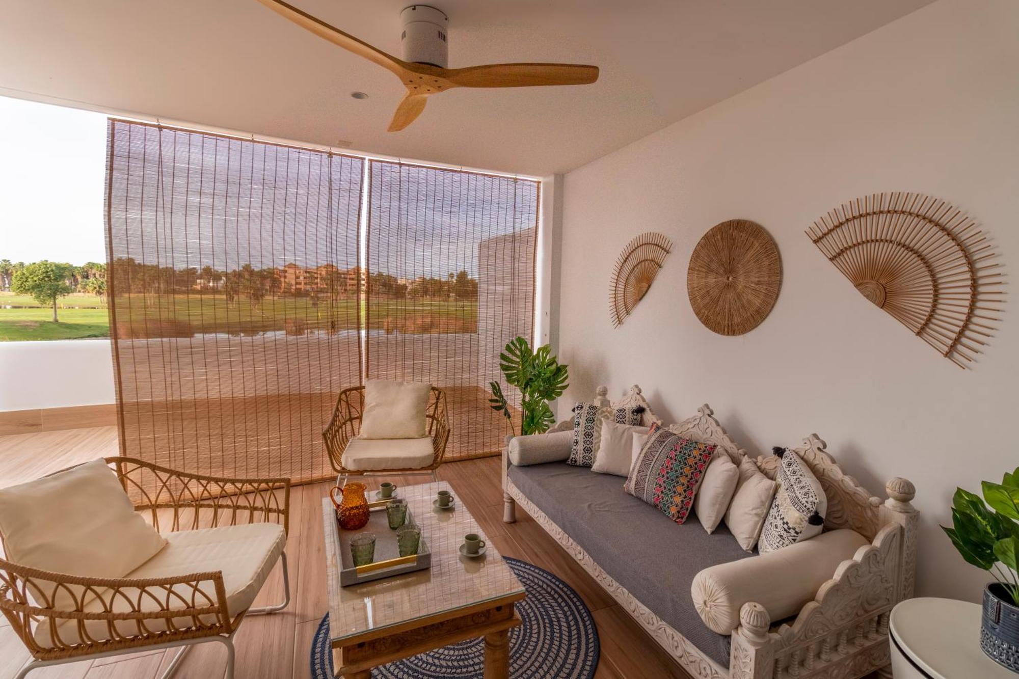 Rentitspain Apartamento Serena Terraza Con Vista A Golf موتريل المظهر الخارجي الصورة